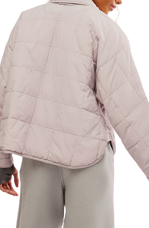 Free People Fp Movement Pippa Packable Puffer Jacket In Gray