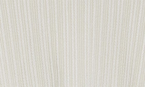 Issey Miyake Pleats Please A-poc Pleated Top In Off White