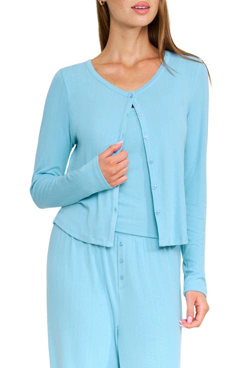 Blissful Pointelle Cardigan
