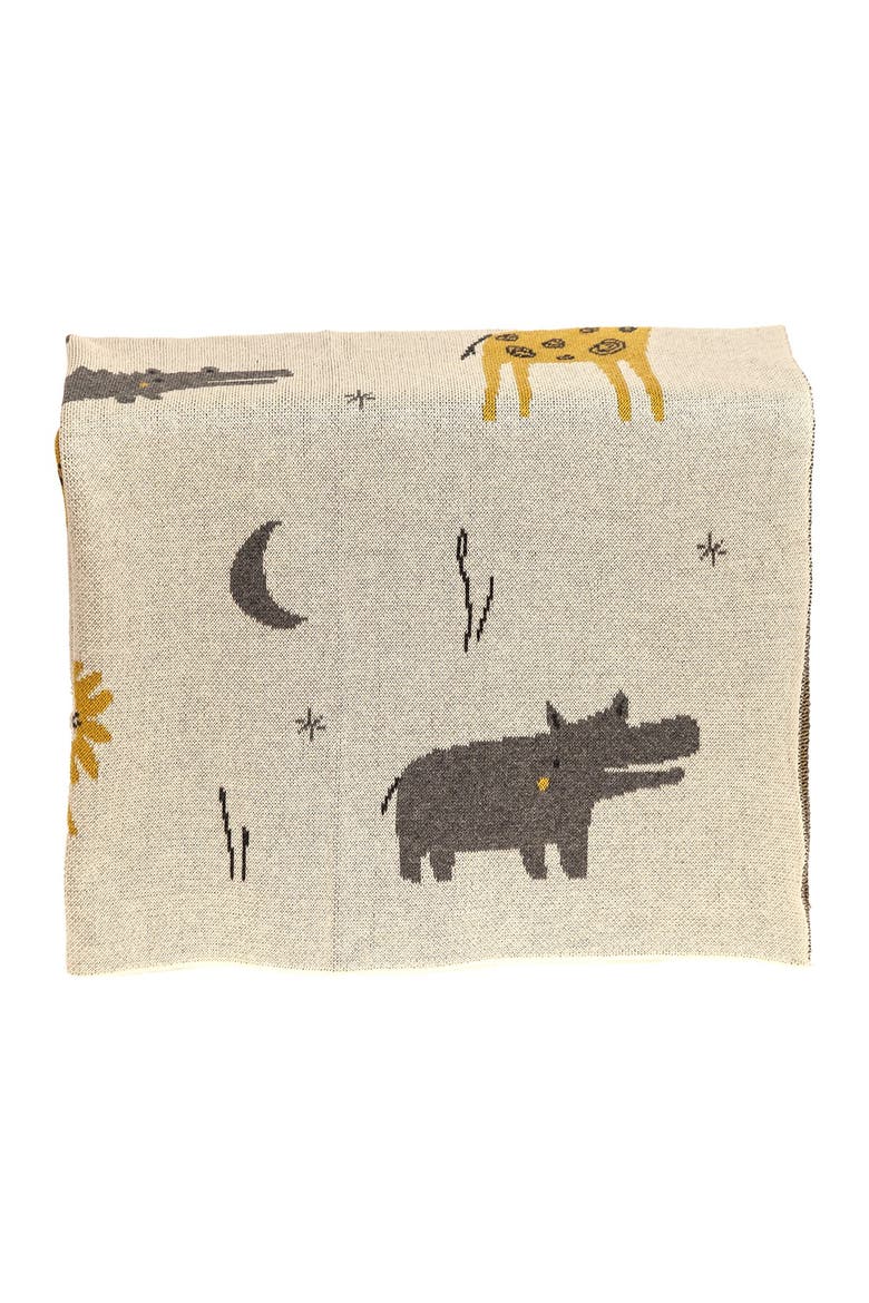 Once Upon A Time Baby Blanket, Alternate, color, LIGHT GREY