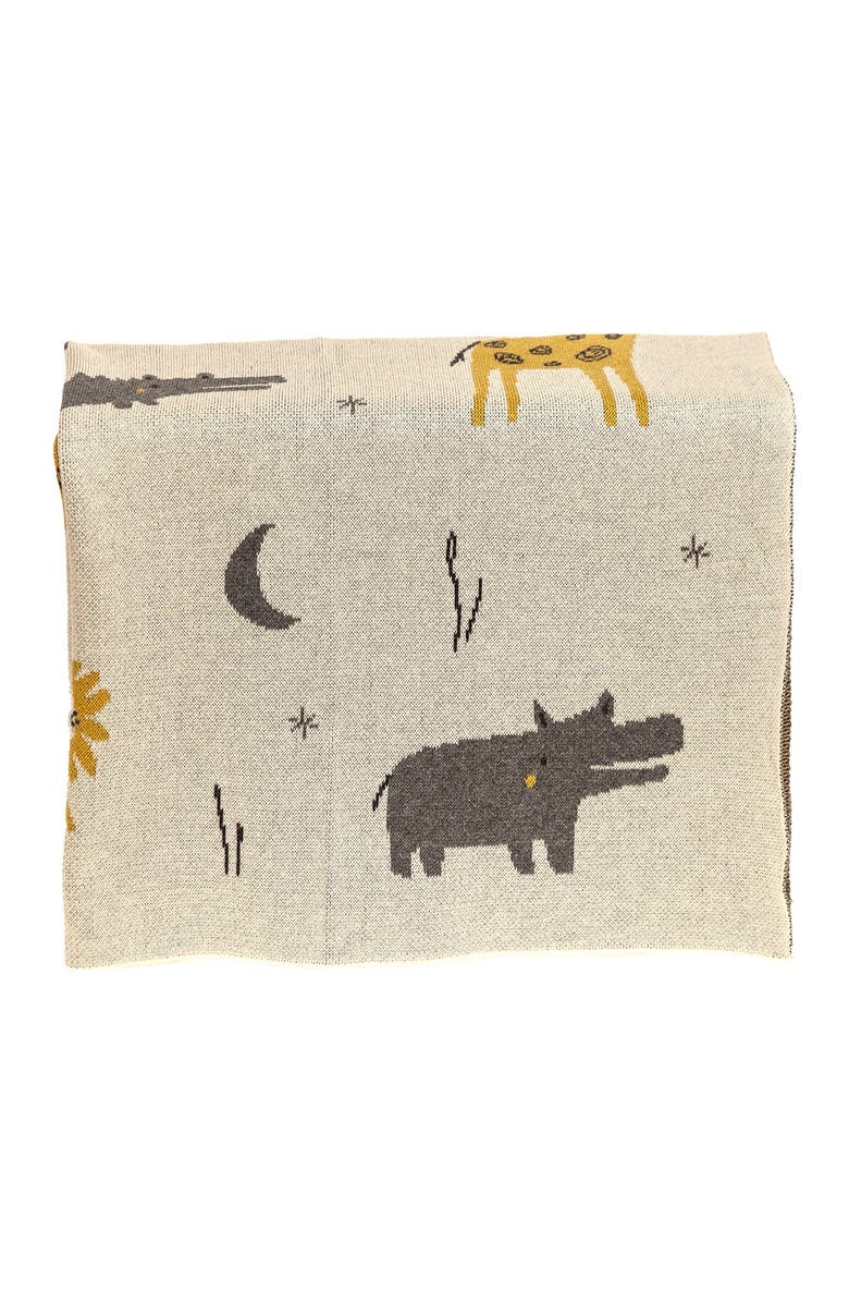 PARKLAND COLLECTION Once Upon A Time Baby Blanket, Alternate, color, Light Grey