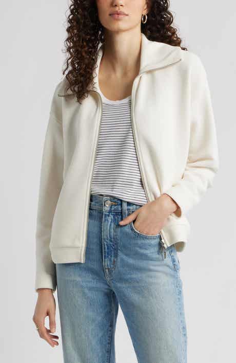 Ottoman Knit Bomber Jacket