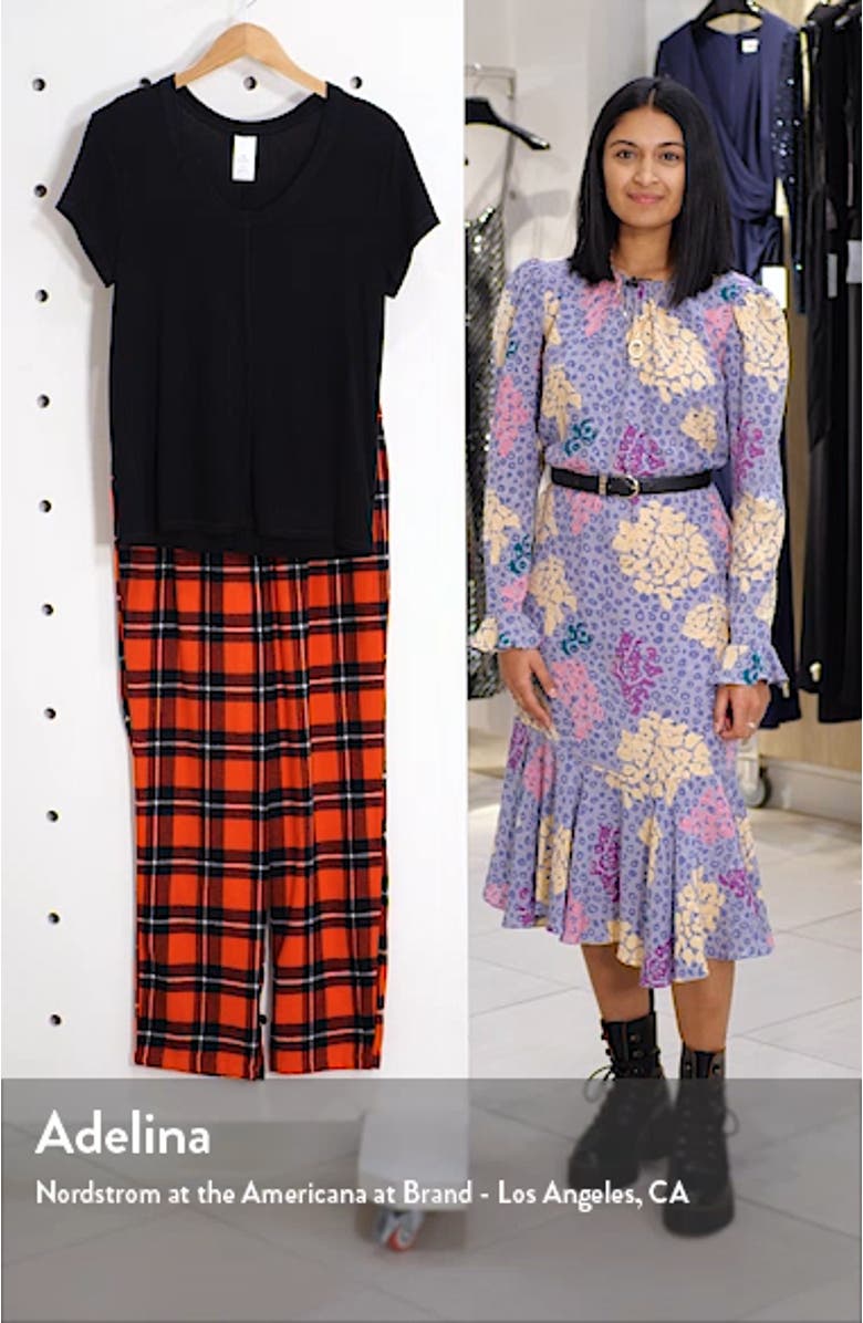 Knit & Plaid Fleece Pajamas, sales video thumbnail