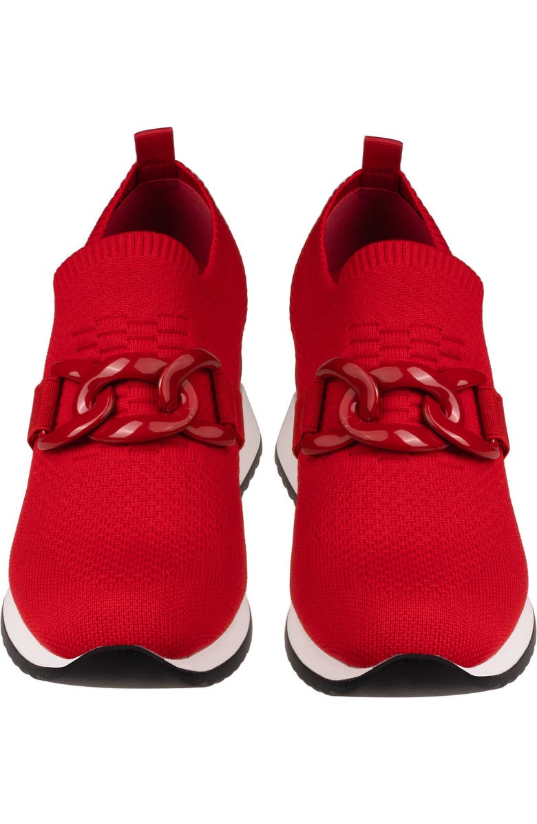 NINETY UNION Boston Slip-On Sneaker, Alternate, color, Red