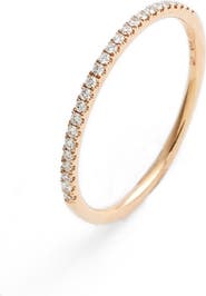 Bony Levy 18K Gold Diamond Stacking Ring