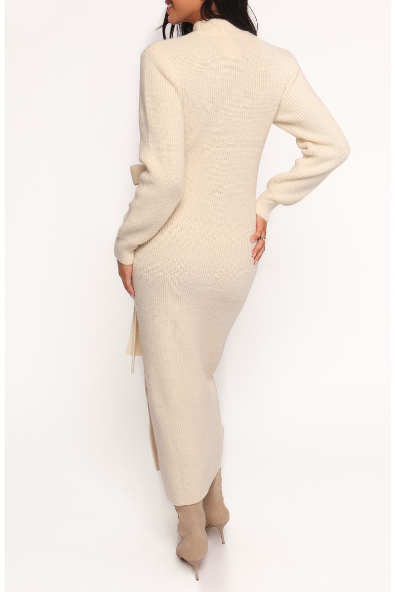 Aerin Long Sleeve Knit Dress, Alternate, color, CREAM