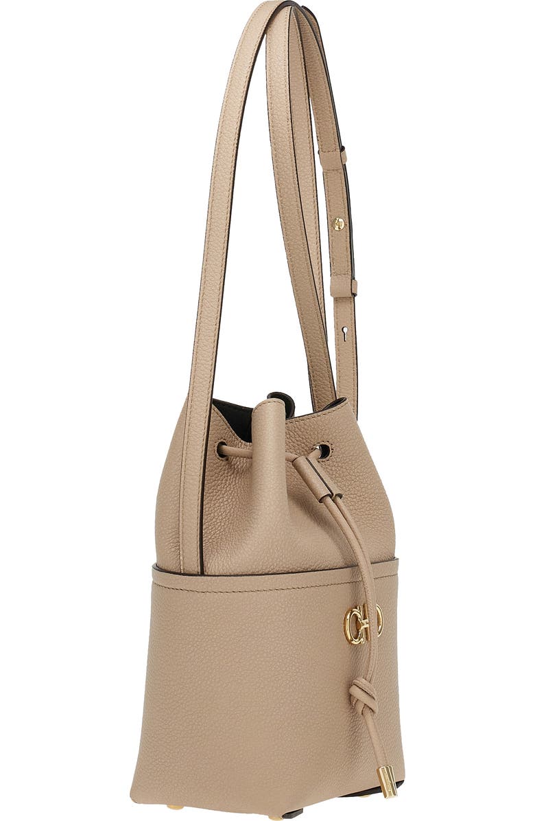 FERRAGAMO Gancio Leather Crossbody Bag, Alternate, color,