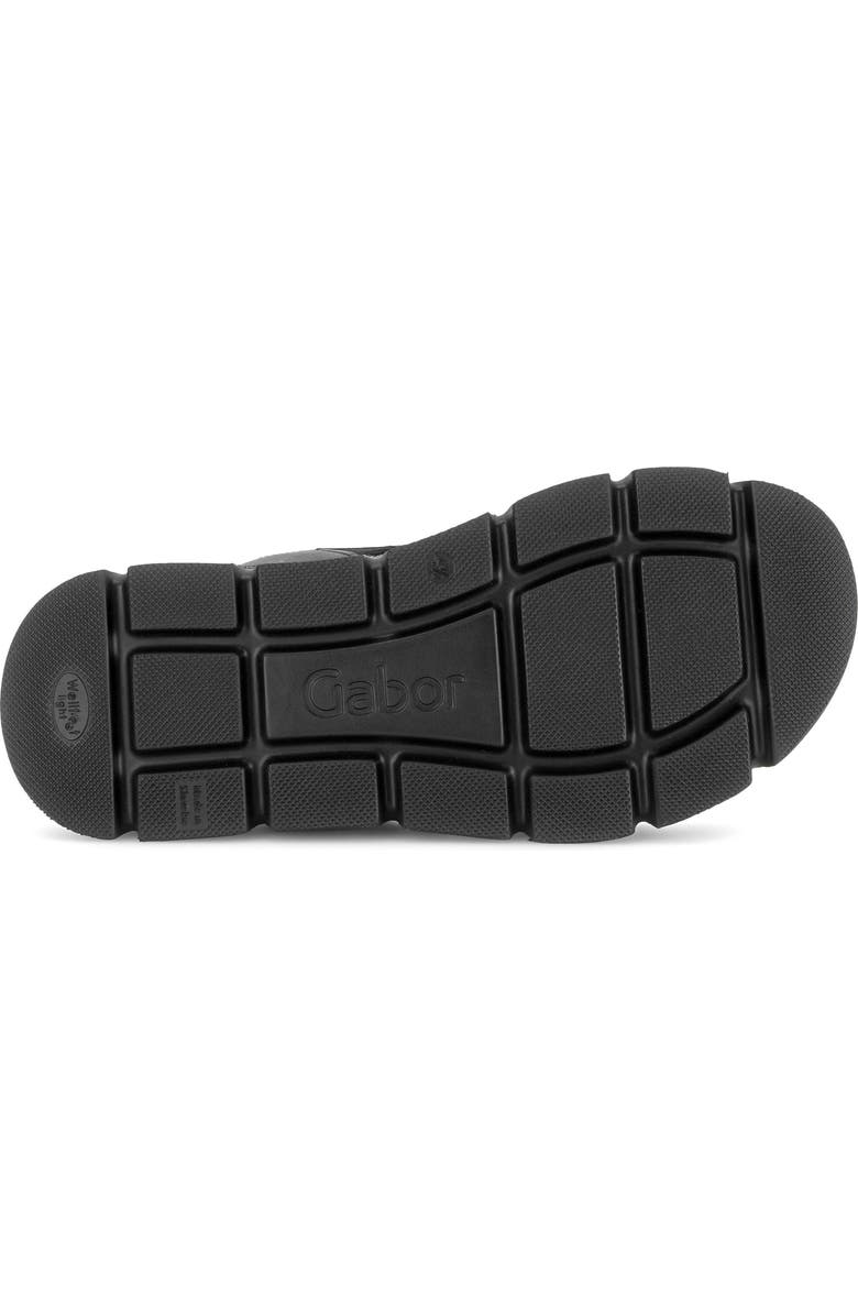 Gabor Ankle Strap Platform Sandal, Alternate, color, Black