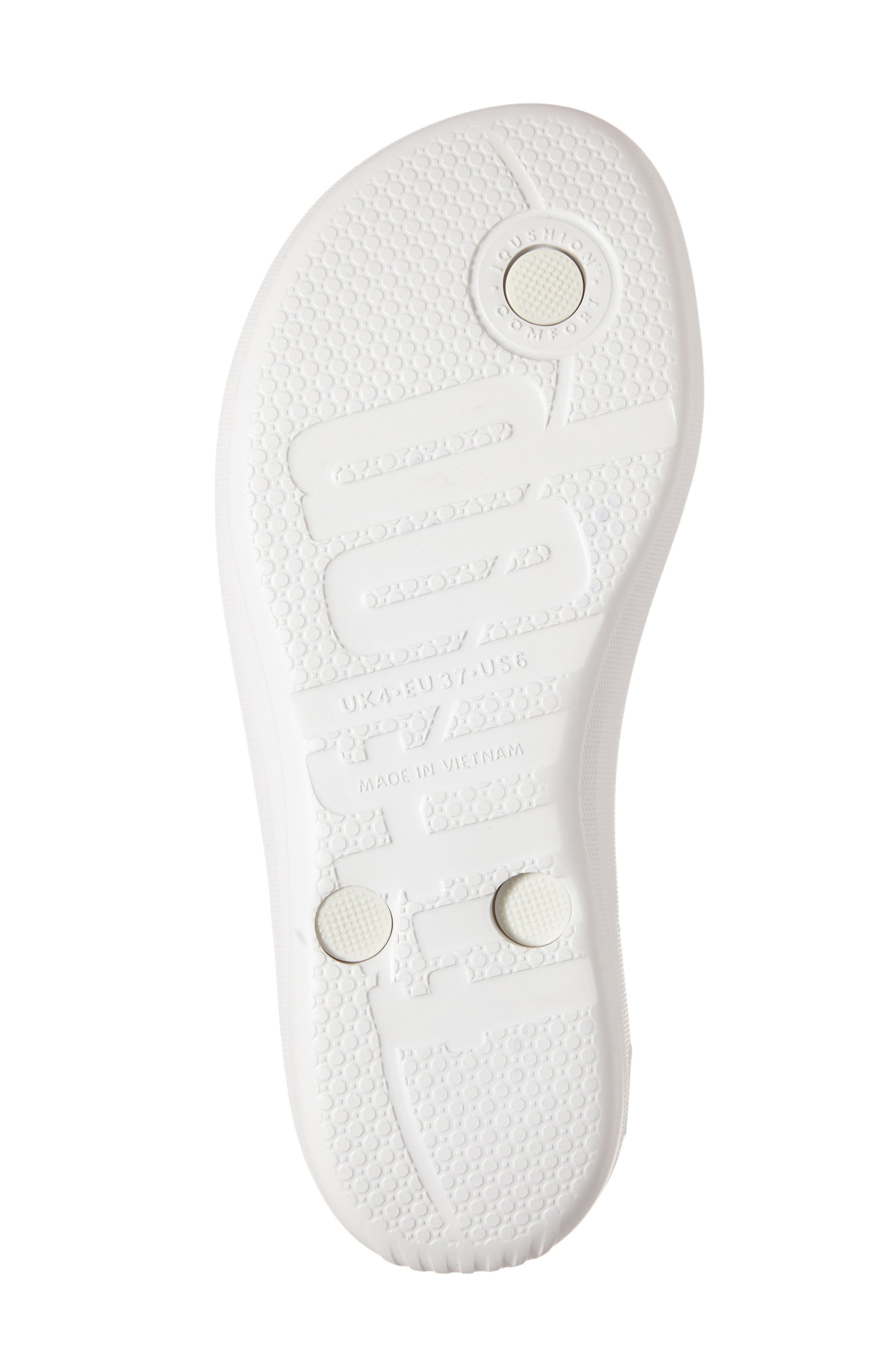 iQushion Flip Flop, Alternate, color, URBAN WHITE