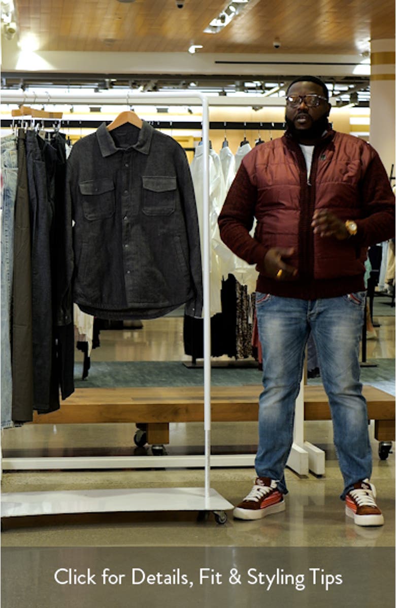 Jameson Herringbone Snap Jacket, sales video thumbnail