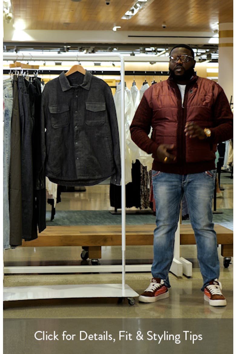 Jameson Herringbone Snap Jacket video