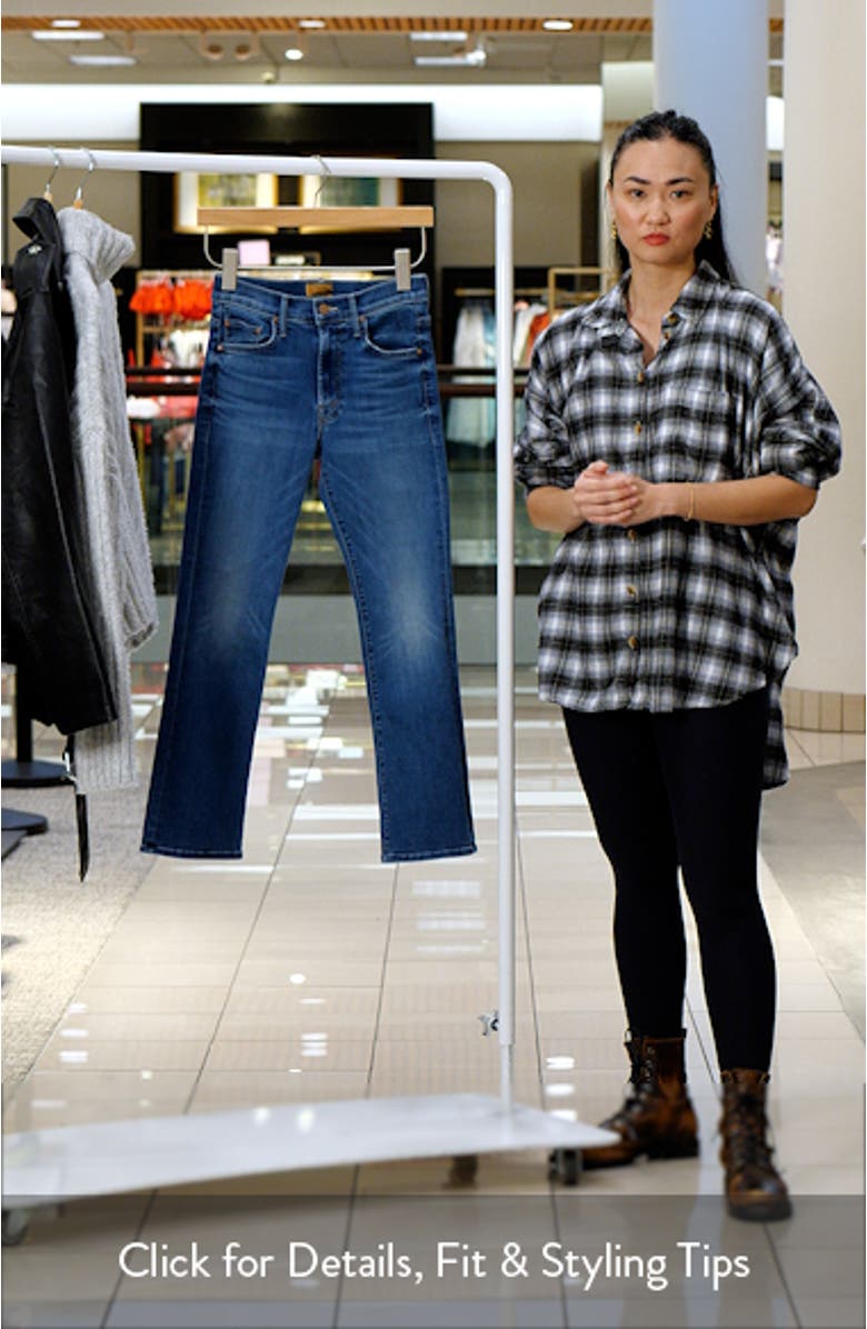 Lil Insider Flood High Waist Bootcut Jeans, sales video thumbnail