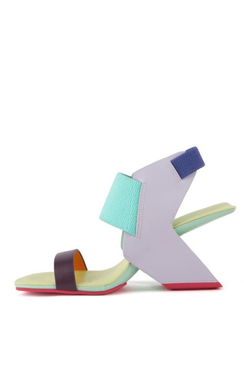 United Nude Loop Reiki Hi Sandals In Multi