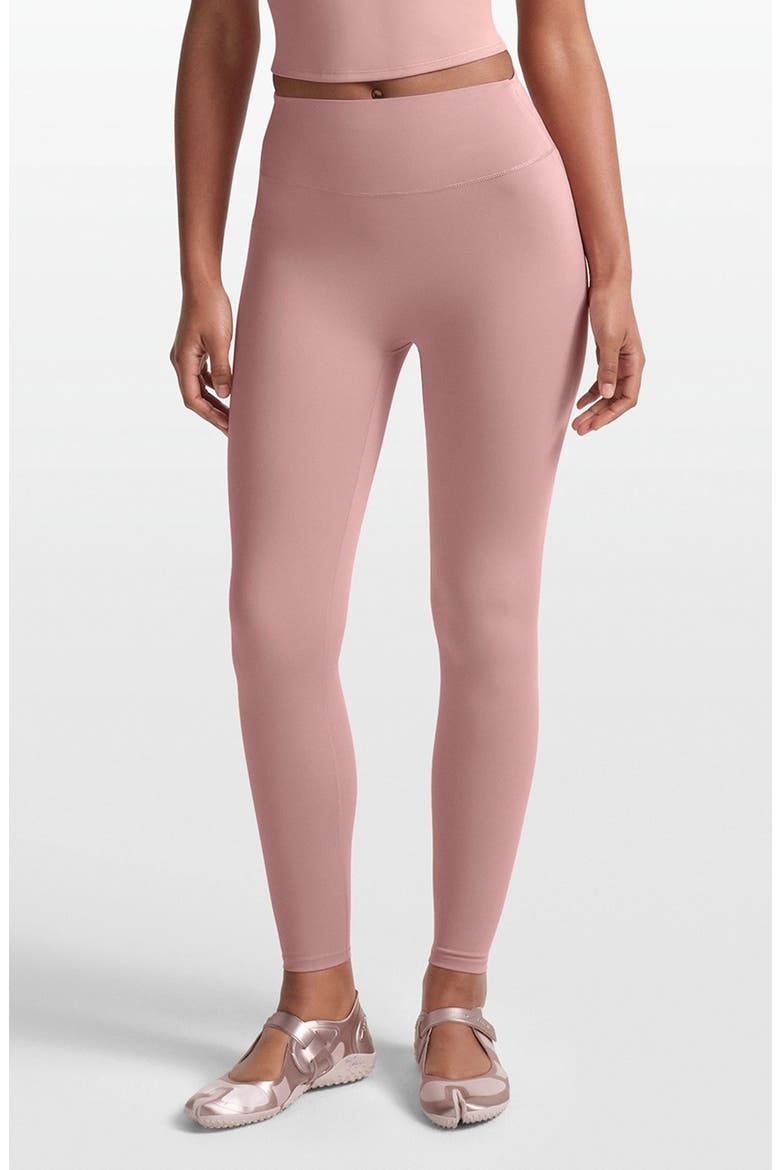 Matte High Waist Leggings, Main, color, HIMALAYAN