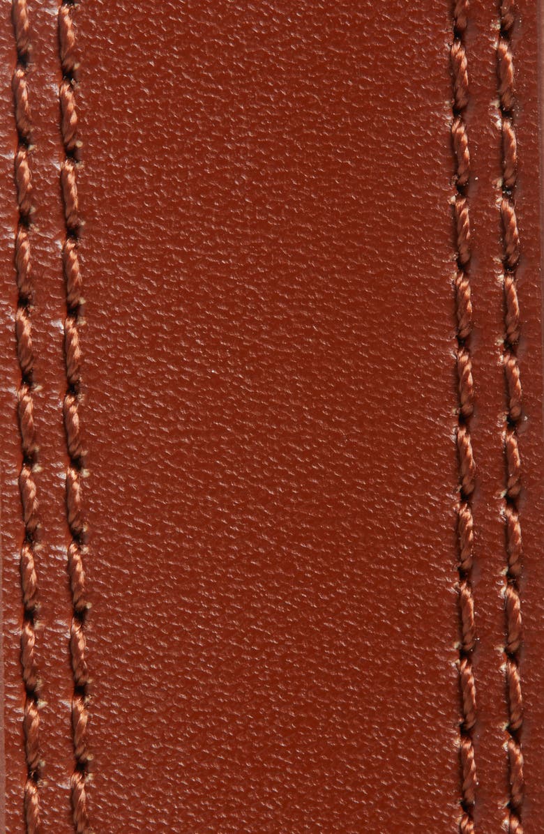 Nordstrom Camilla Leather Belt, Alternate, color, Cognac