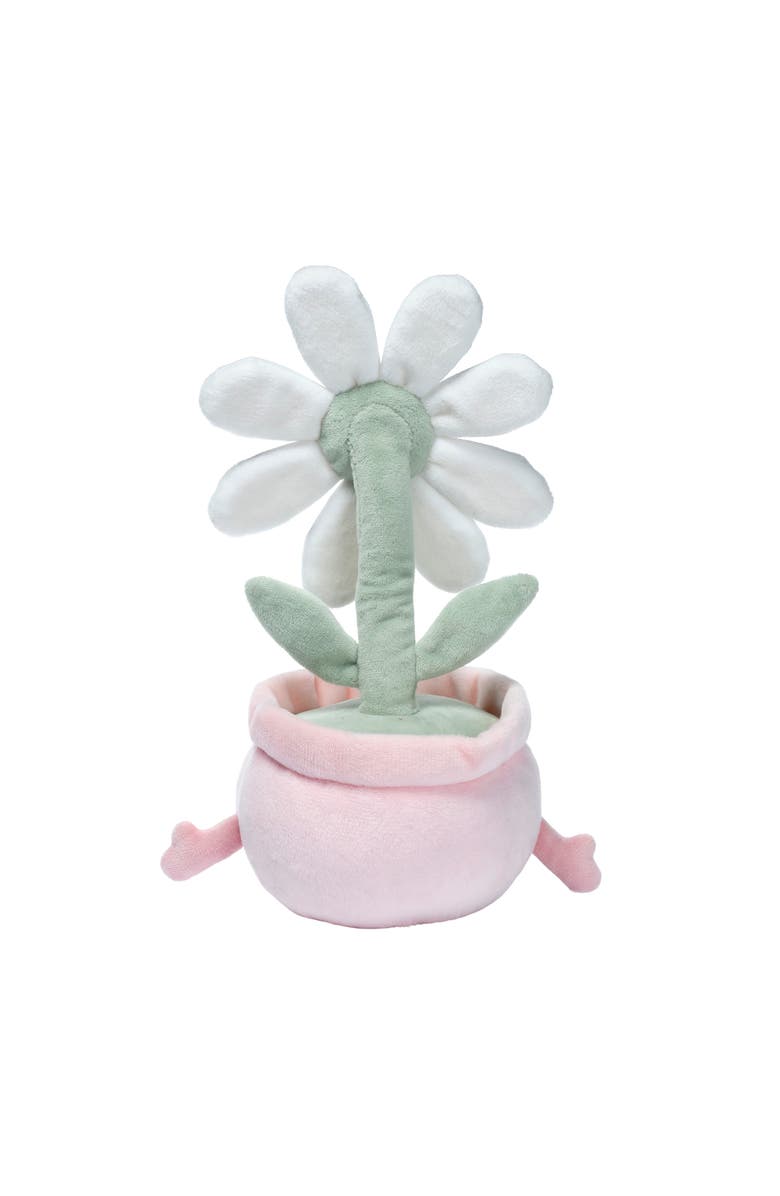 Lambs & Ivy Daisy Dreams Poseable Flower Pot Plush Stuffed Animal Toy - 11 Inch, Alternate, color, Pink