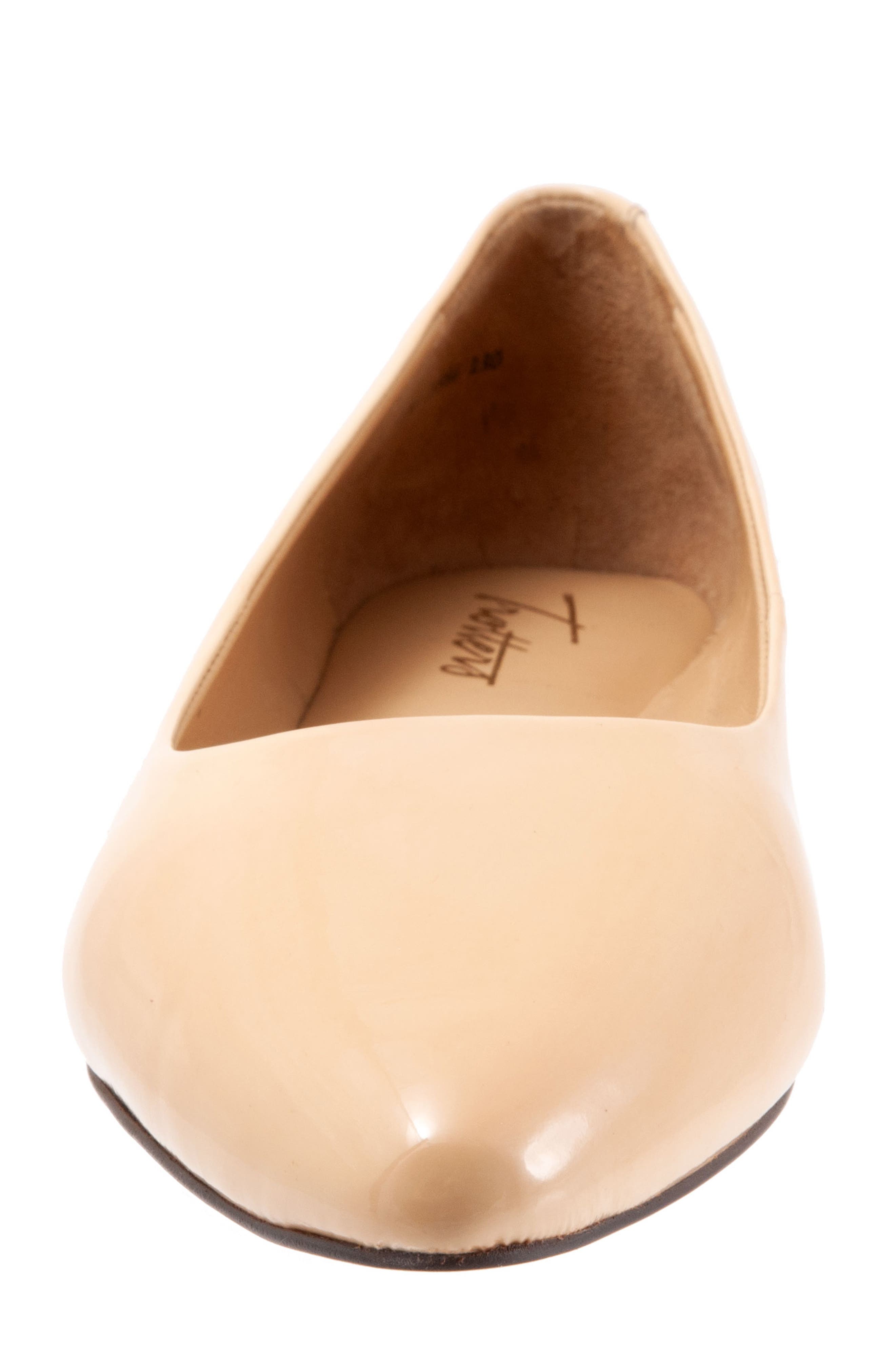 Estee Ballet Flat, Alternate, color, NUDE PATENT
