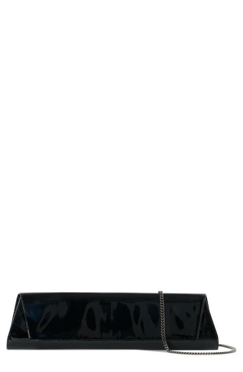 Large Anouk Patent Leather East/West Clutch