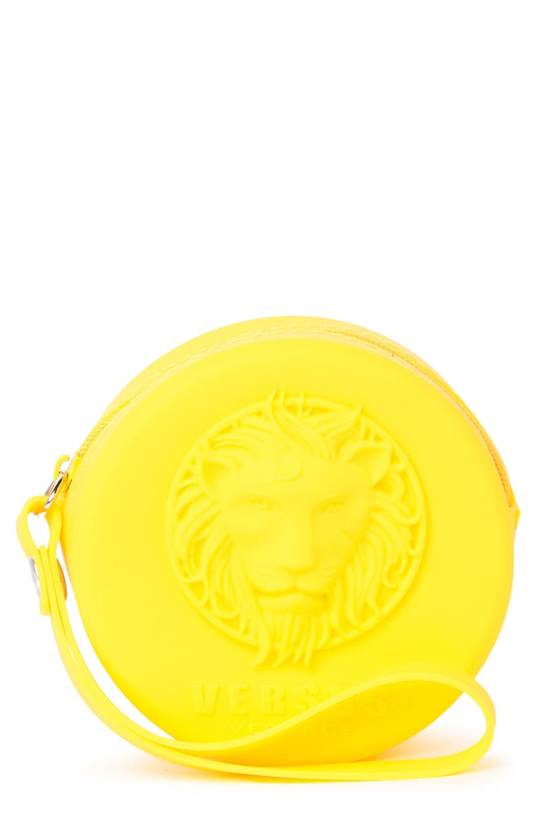 VERSUS Versace Men's Tokyo Yellow Dial Silicone Strap Sport Watch, 42mm, Alternate, color, Yellow