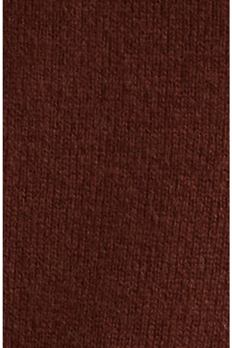 Deconstructed Contrast Trim Wool Cardigan, Alternate, color, SANDALWOOD