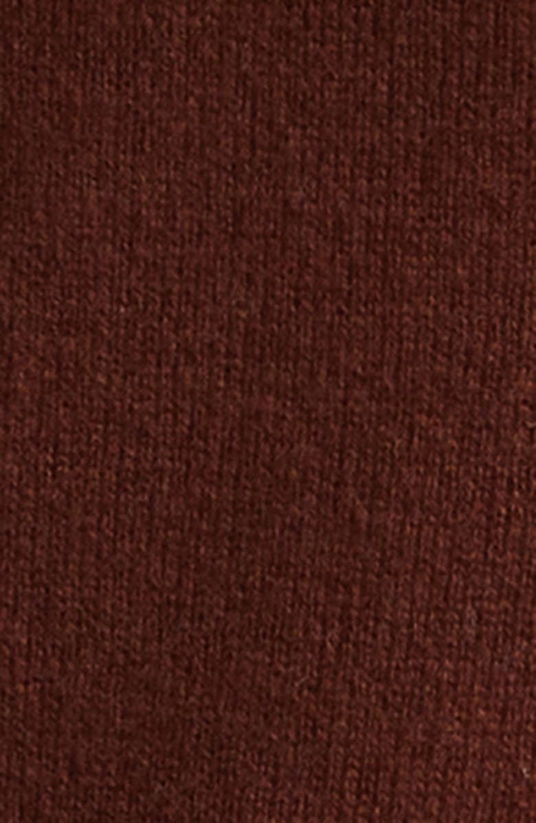 Shushu/Tong Deconstructed Contrast Trim Wool Cardigan, Alternate, color, Sandalwood