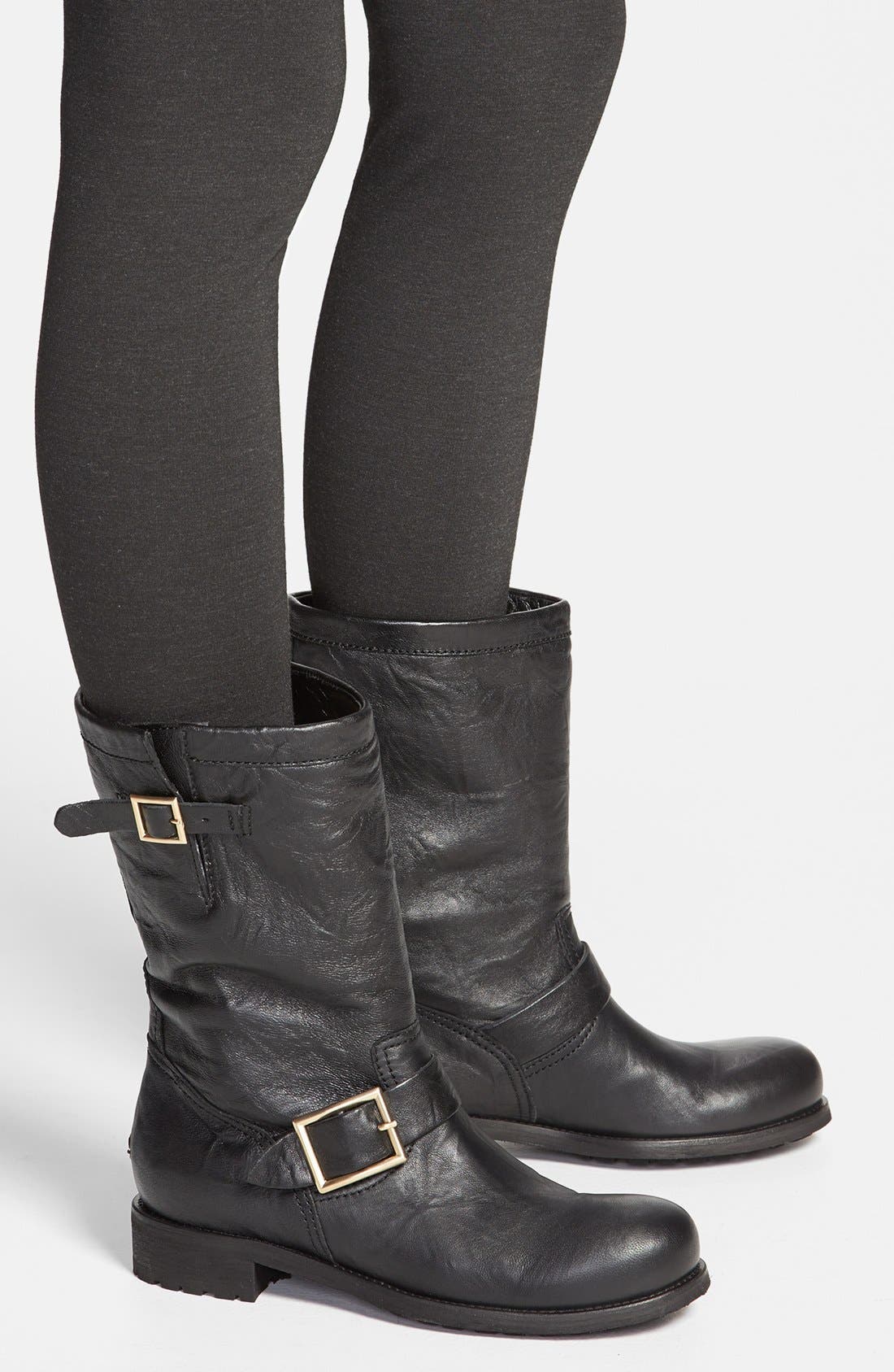 Jimmy Choo Motorcycle Boot, Alternate, color, 