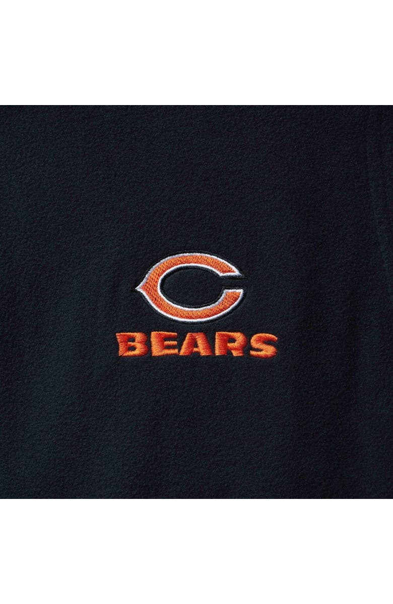 DUNBROOKE Men's Navy Chicago Bears Houston Fleece Full-Zip Vest, Alternate, color, Navy