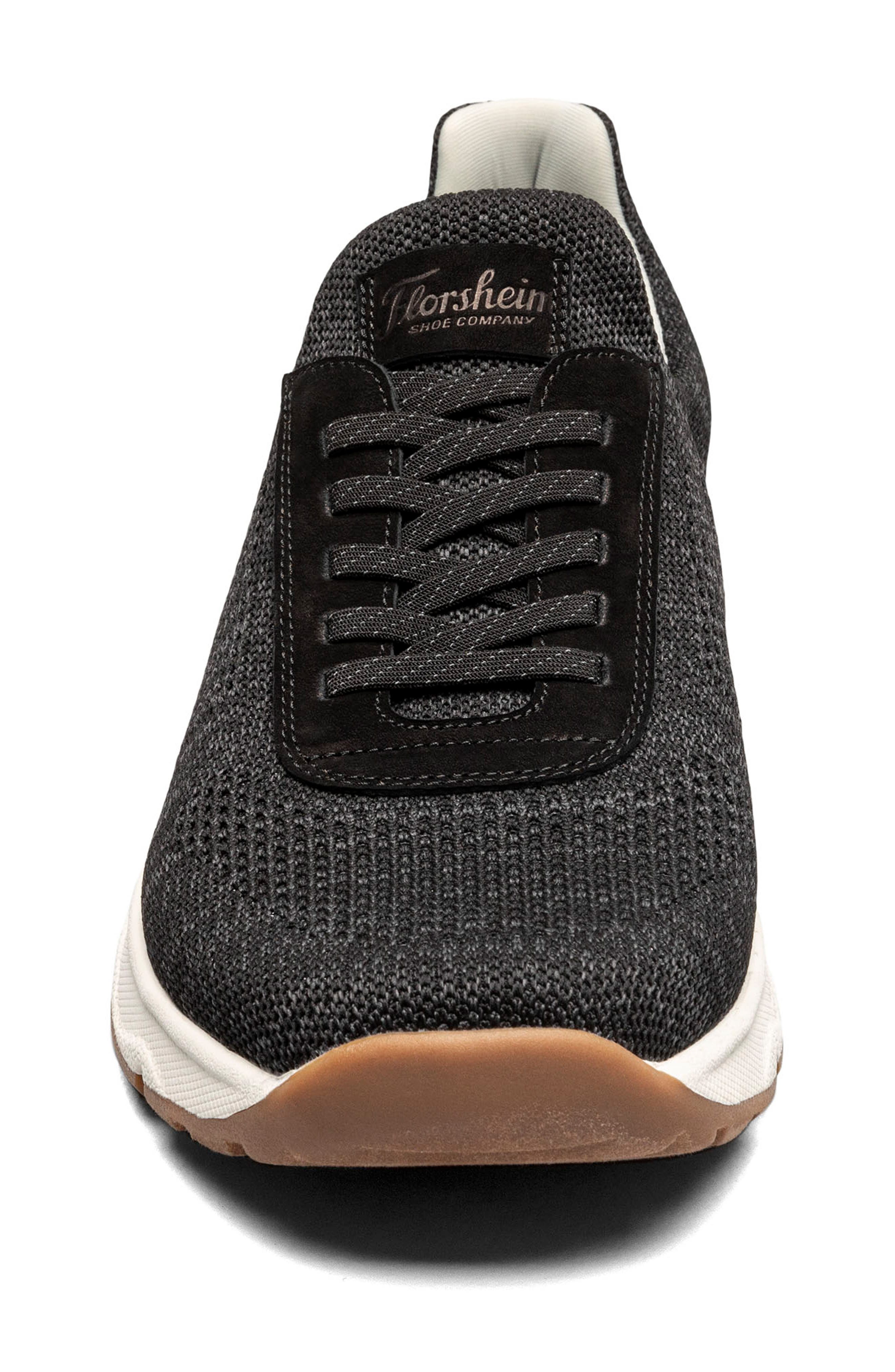 Florsheim Satellite Knit Slip-On Sneaker, Alternate, color, Black