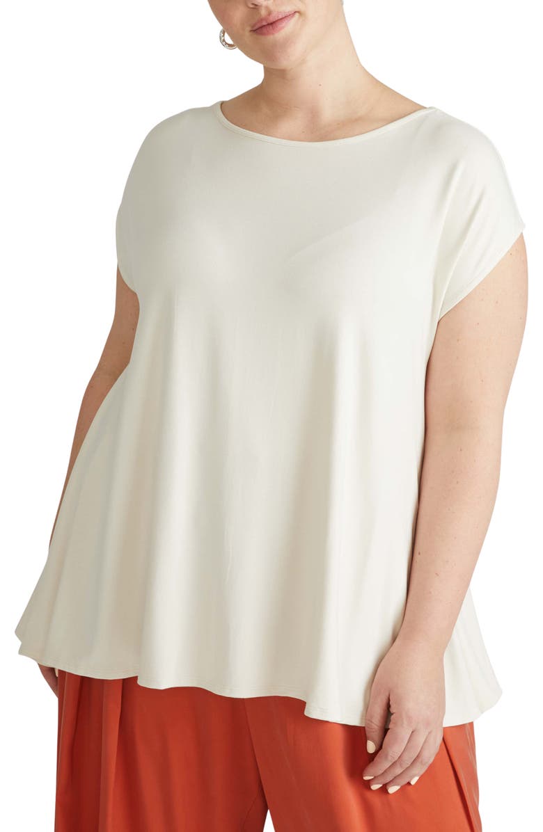 Universal Standard Heatwave Divine Jersey Top, Main, color,