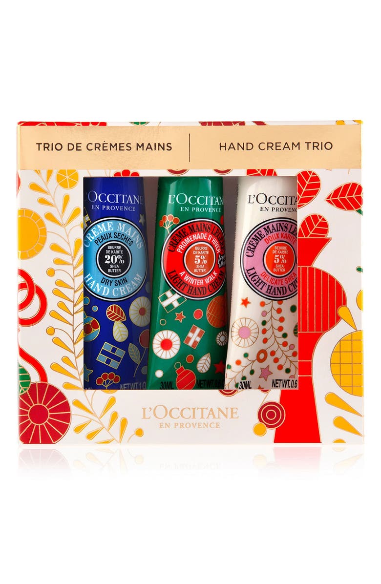L'Occitane Hand Cream Indulgences Set USD $36 Value, Alternate, color,