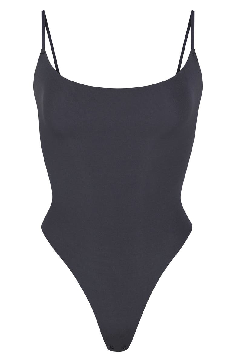 SKIMS Fits Everybody Cami Thong Bodysuit, Alternate, color,