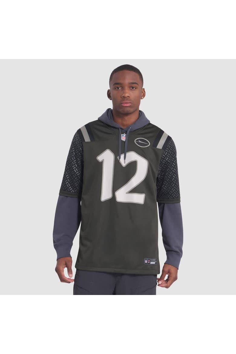 Men's Nike Joe Namath Gotham Green New York Jets 2025 Rivalries Collection Retired Player Game Jersey, Alternate, color, Green