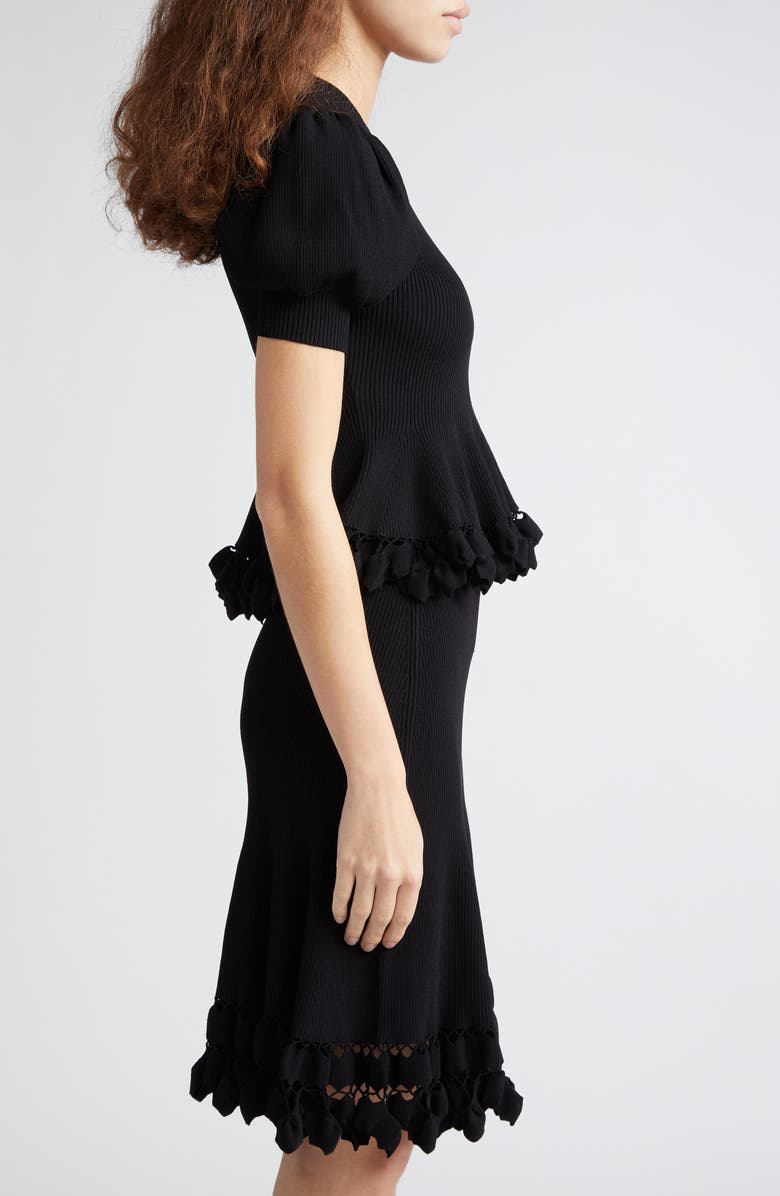 Ulla Johnson Esma Puff Sleeve Rib Top, Alternate, color,