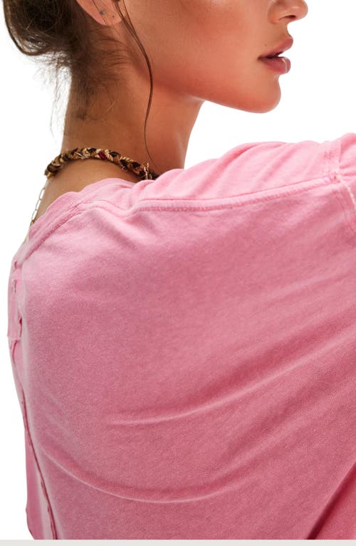 Free People Nina Long Sleeve T-shirt In Flowering Ginger