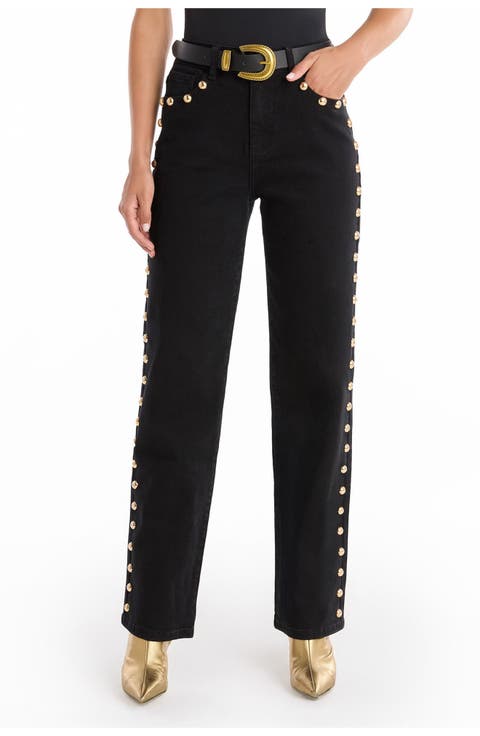 Leah Studded Jean Petite