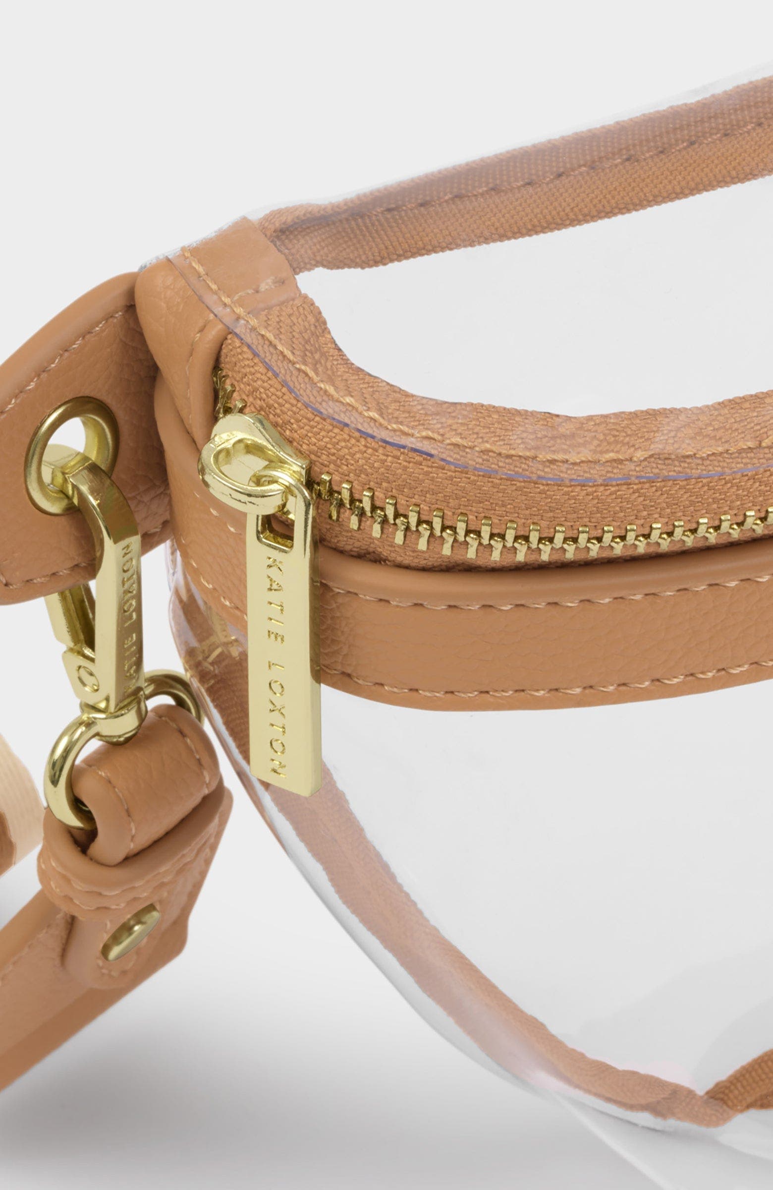 Katie Loxton Stadium Belt Bag, Alternate, color, Tan