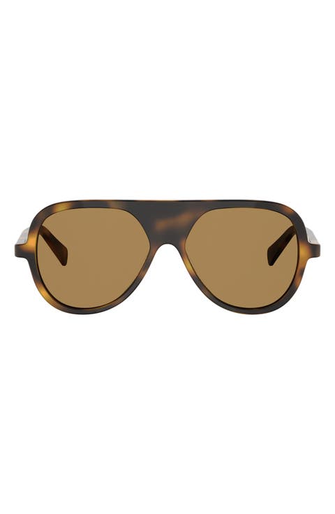 DFIL 55mm Pilot Sunglasses
