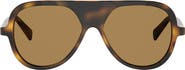 CELINE DFIL 55mm Pilot Sunglasses
