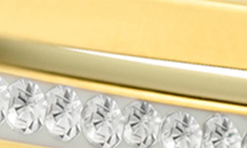 Adornia Cubic Zirconia Cuff Bracelet In Gold