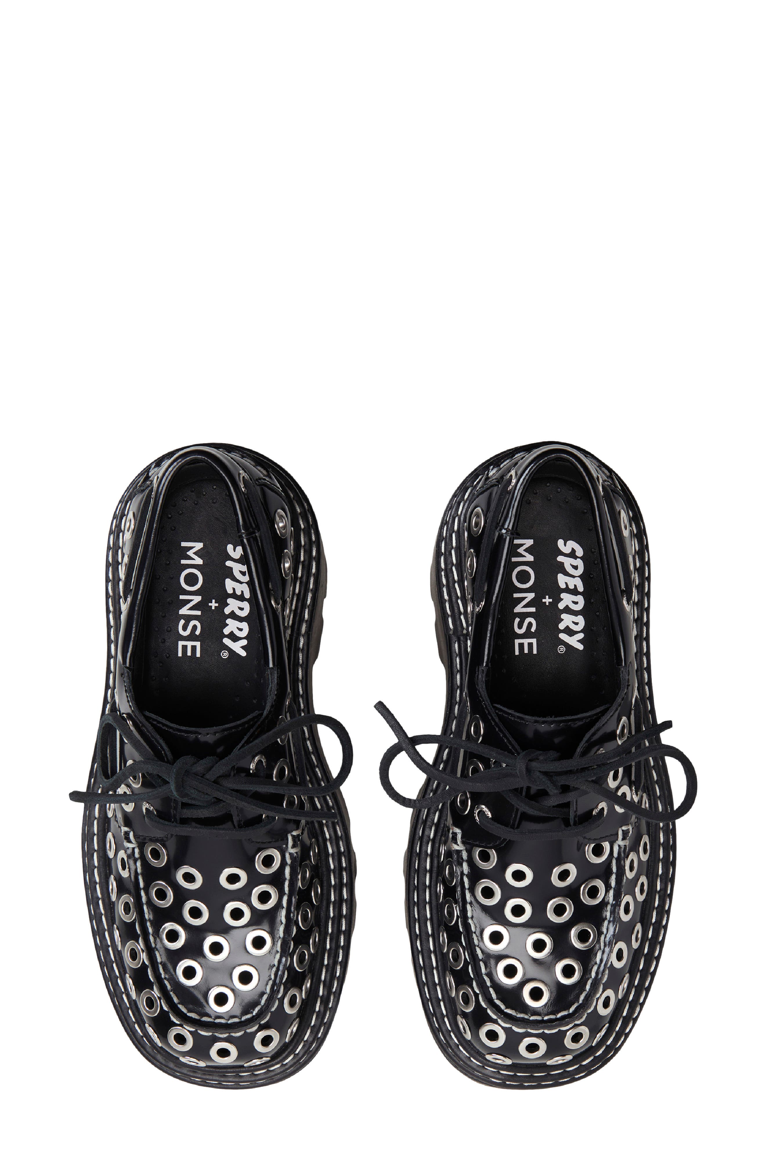 Sperry x MONSE Authentic Original 2-Eye Lug Boat Shoe, Alternate, color, 