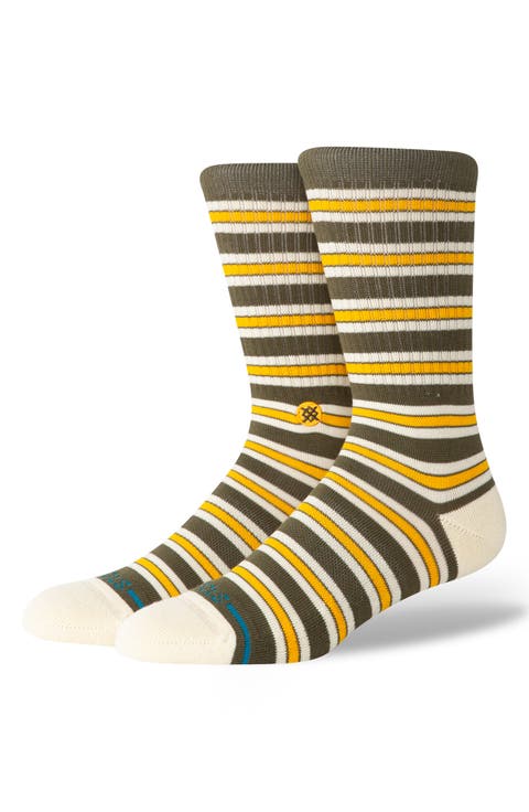 Ollie Stripe Crew Socks