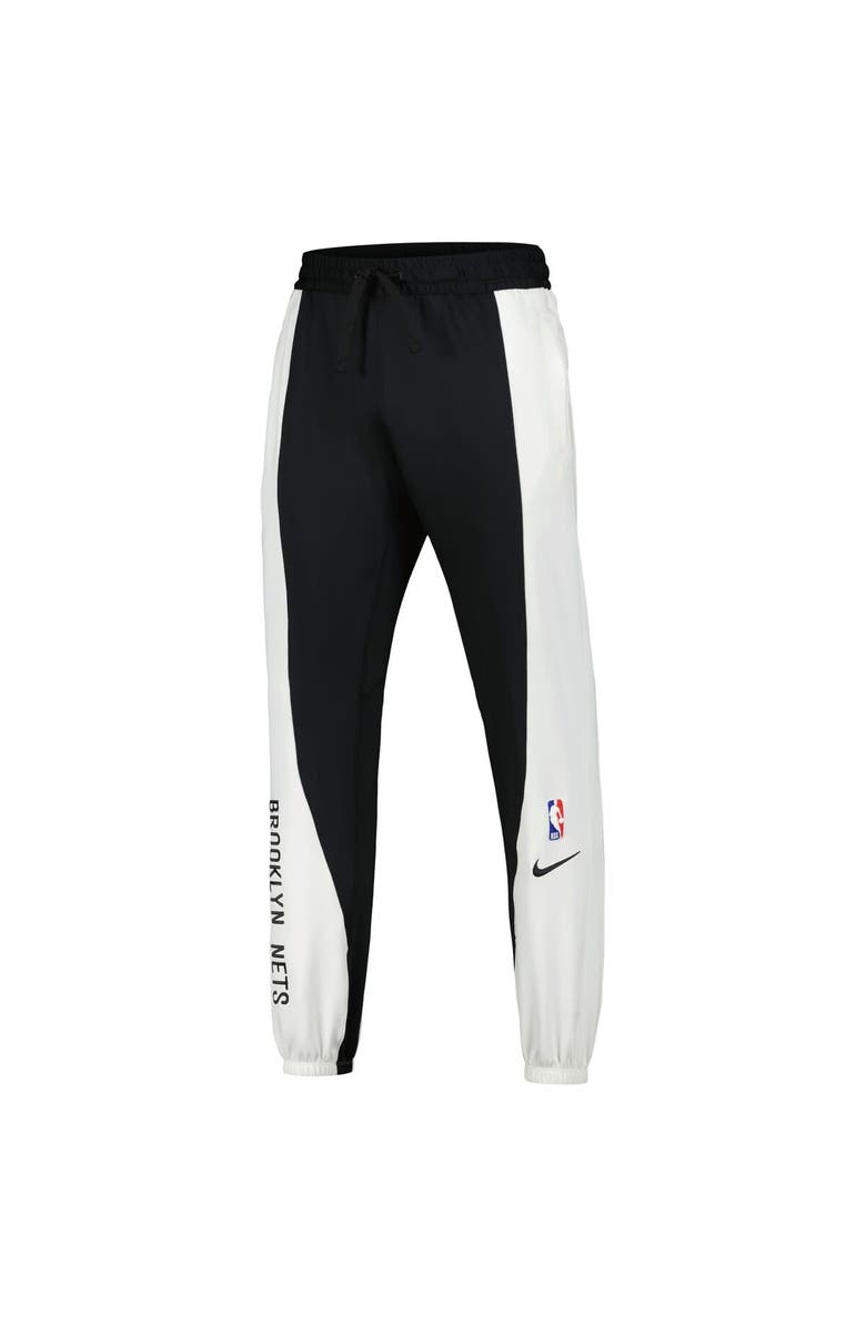 Nike Men's Nike Black/White Brooklyn Nets 2023/24 Authentic Showtime Pants, Alternate, color, Black