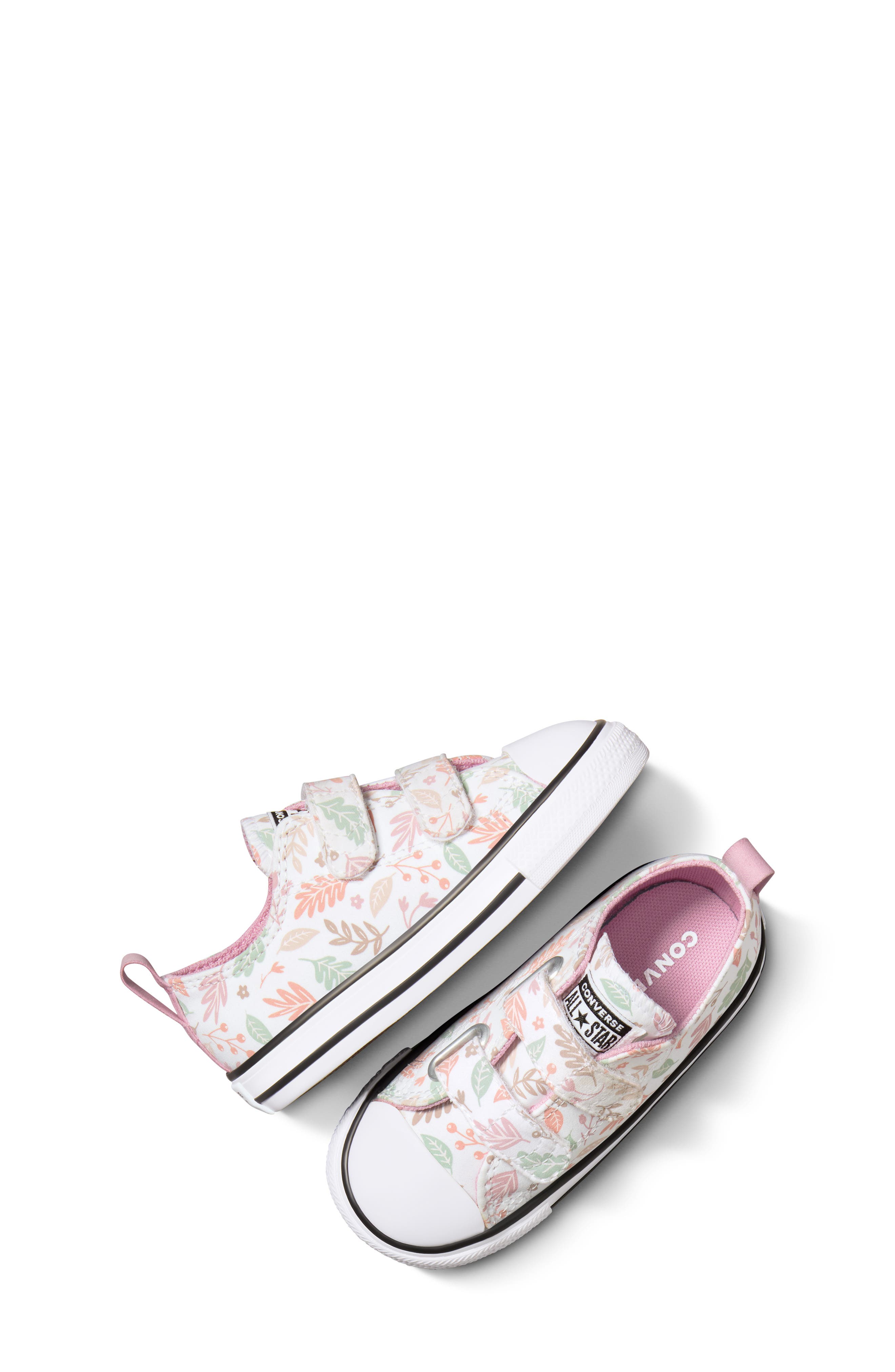 Kids' Chuck Taylor® All Star® 1V Oxford Sneaker, Alternate, color, WHITE/ LOTUS PINK/ MINT