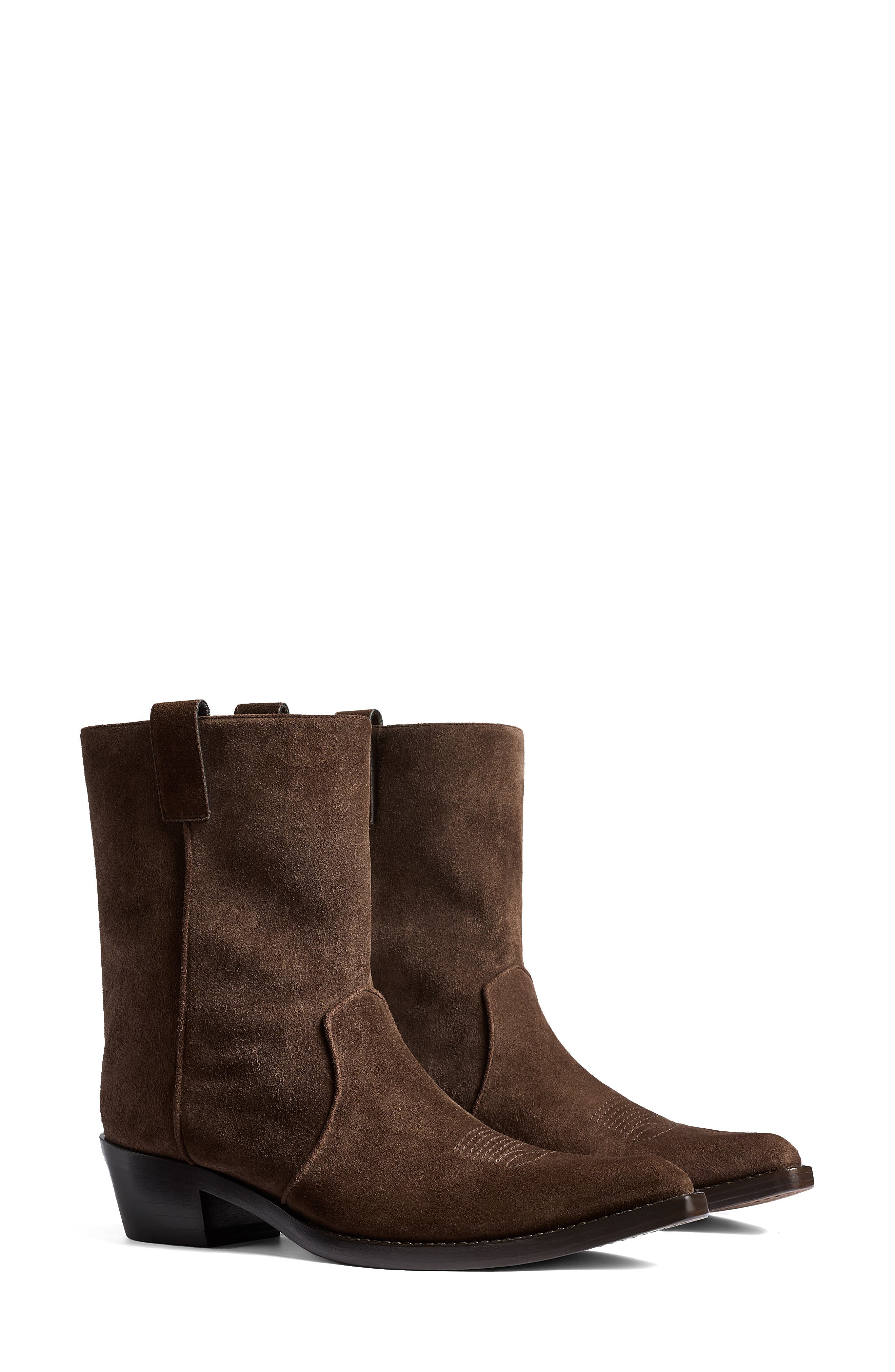 Khaite Clive Western Boot, Main, color, 893 Ebano
