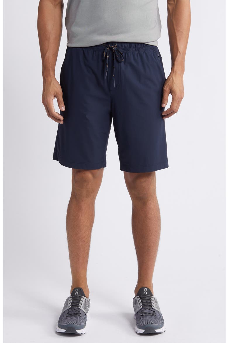 Pursuit 9-Inch Unlined Training Shorts, Main, color, TRUE NAVY