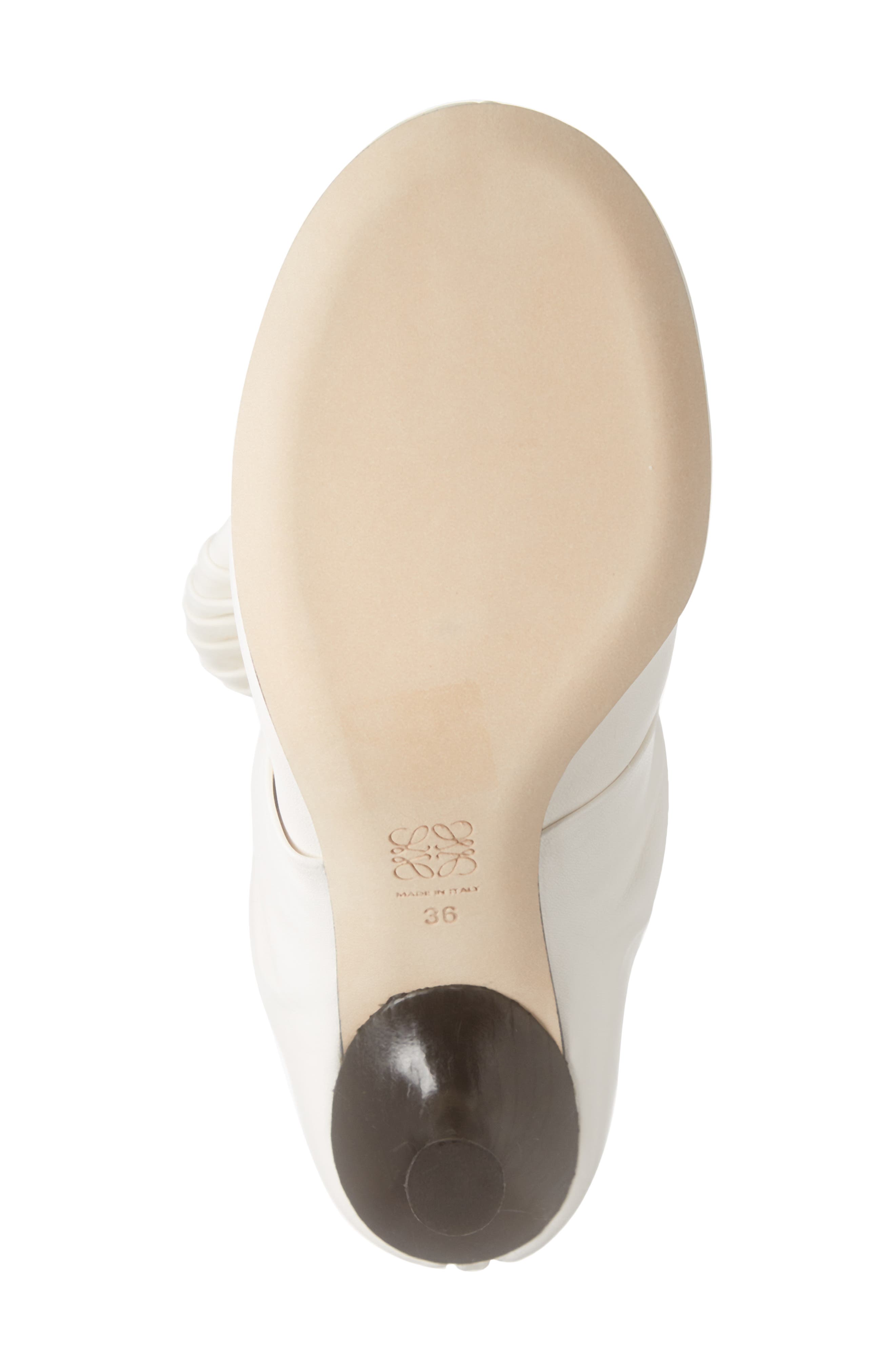 Loewe Pleated Buckle Bootie, Alternate, color, 