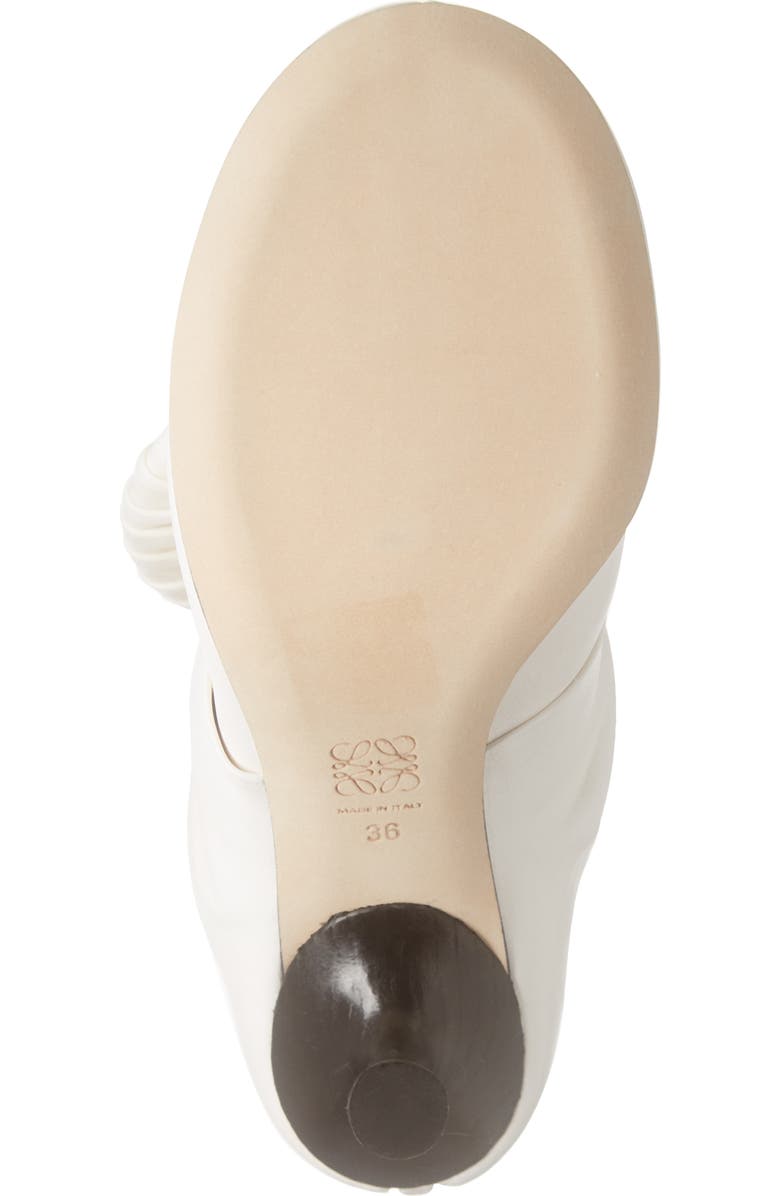 Loewe Pleated Buckle Bootie, Alternate, color,