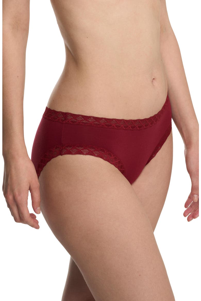 Bliss Cotton Girl Brief, Alternate, color, DK RASPBERRY