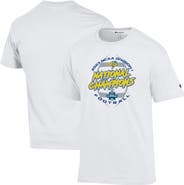 Champion Men's Champion White South Dakota State Jackrabbits 2023 FCS Football National Champions Locker Room T-Shirt