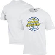 Champion Men's Champion White South Dakota State Jackrabbits 2023 FCS Football National Champions Locker Room T-Shirt